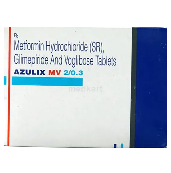 azulix mv 2/0.3mg tablet 10's